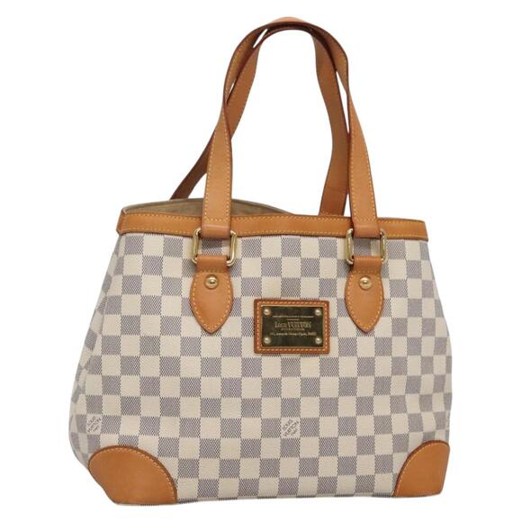 LOUIS VUITTON Damier Azur Hampstead PM Tote Bag N51207 - Picture 1 of 16